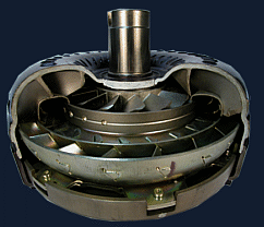 Torque converter cutaway